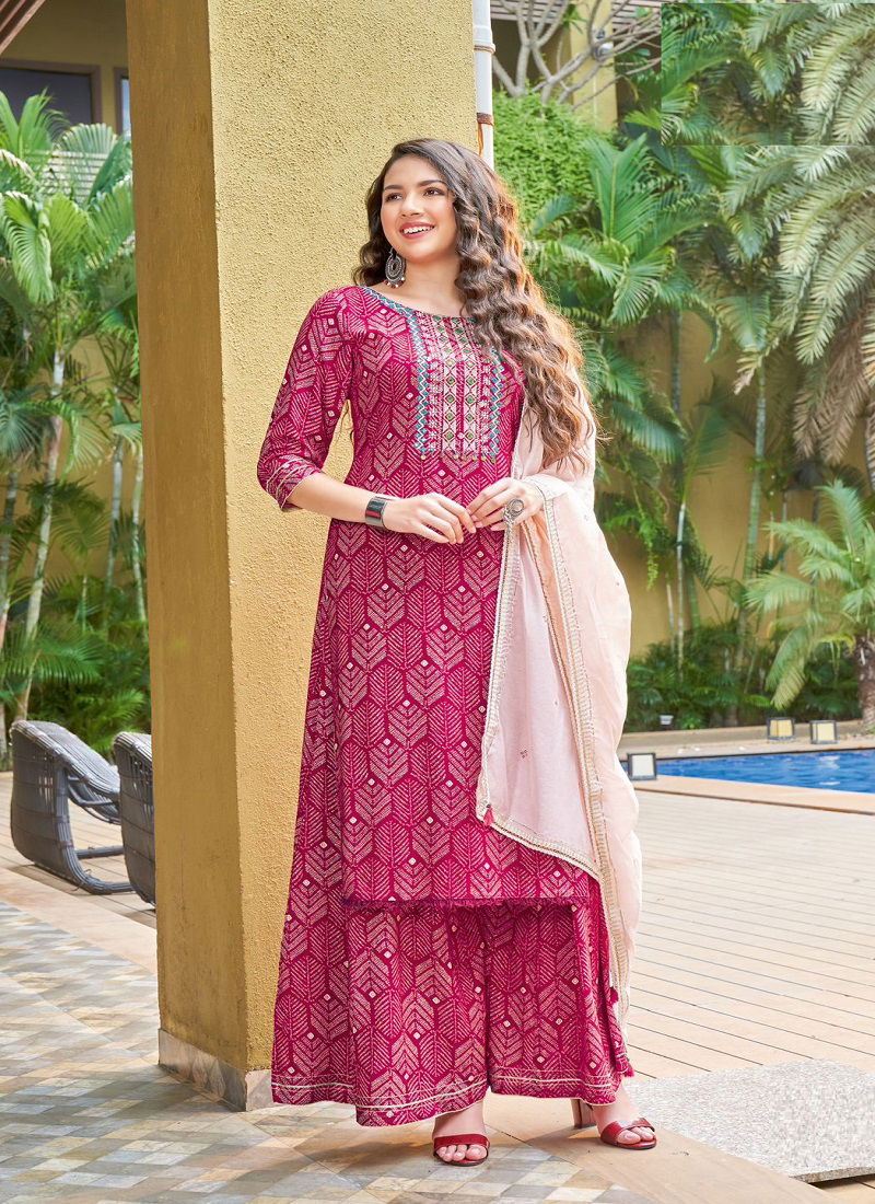 Mittoo Naira Heavy Festive Wear Wholesale Readymade Plazzo Suits